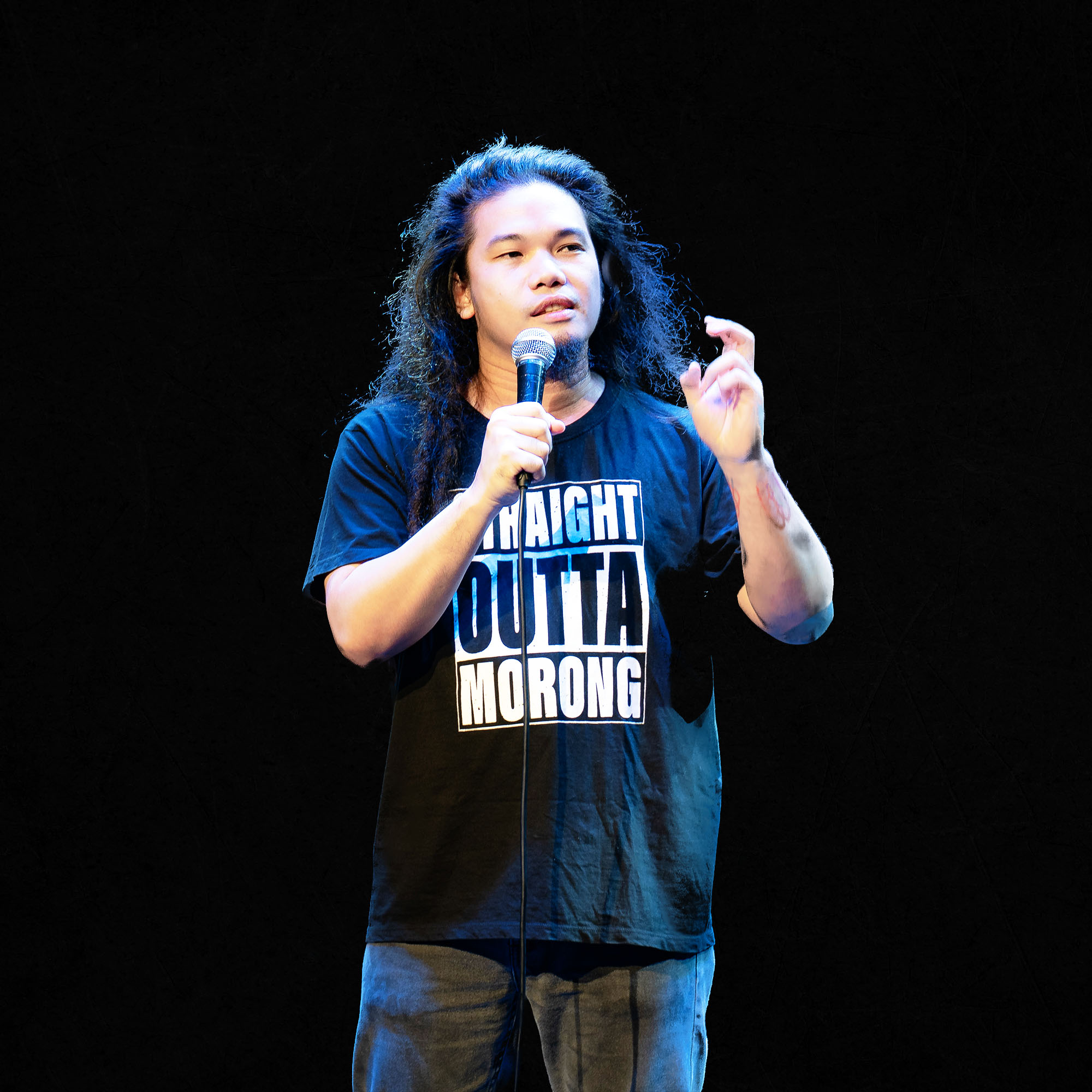 Filipino standup comedian - CS Dela Pena