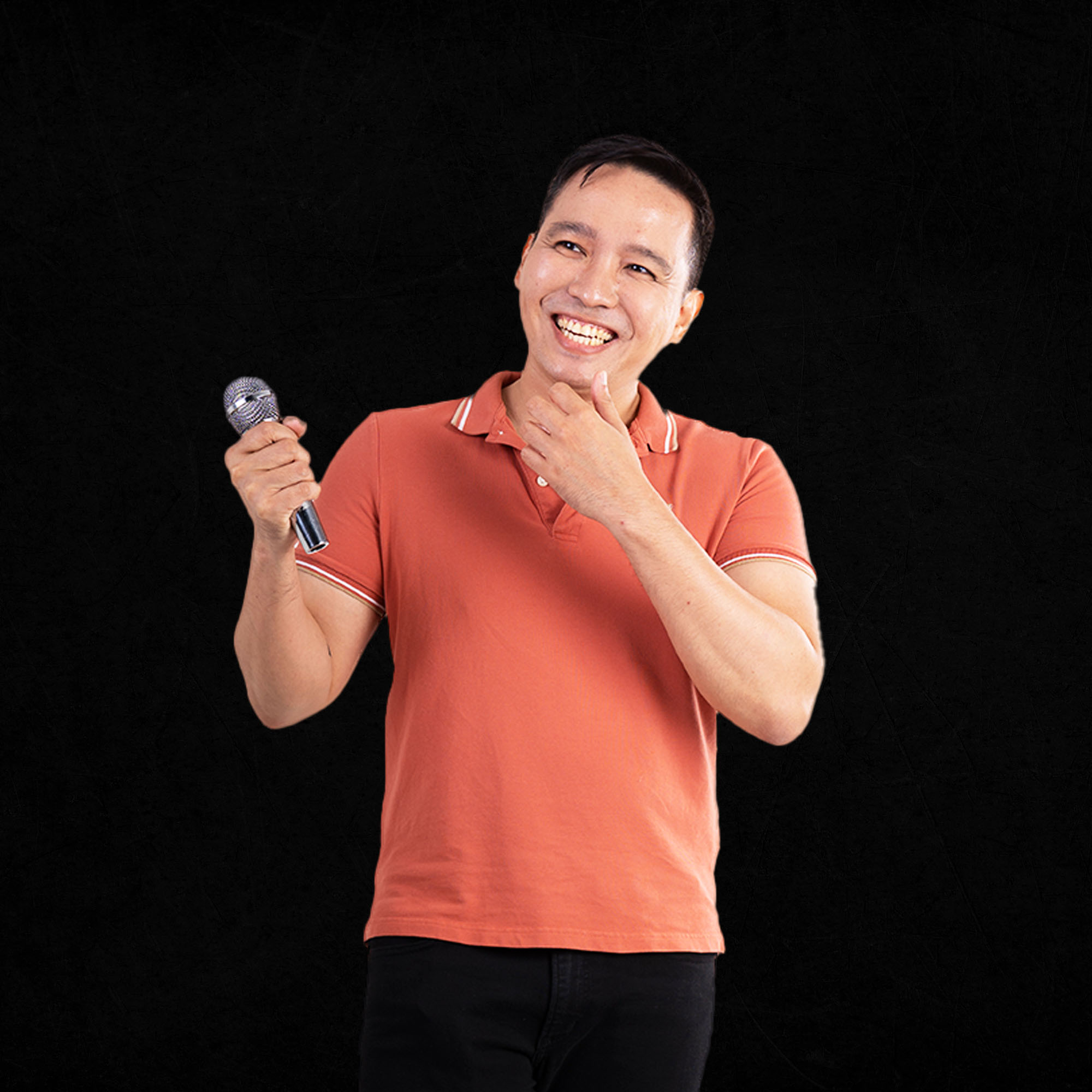 Filipino standup comedian - Victor Obera